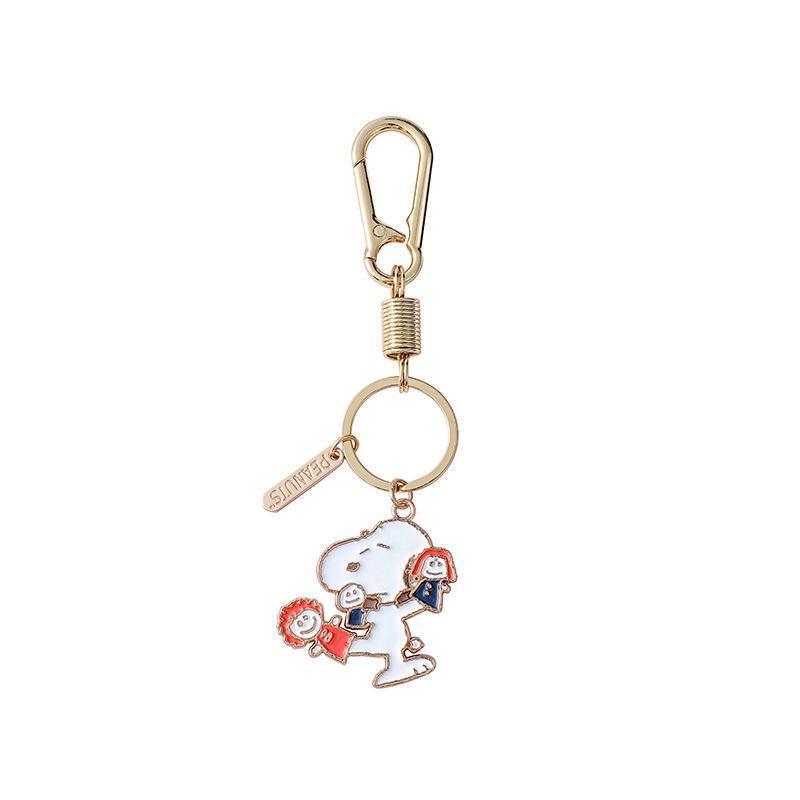 Phone Accessories From China - Snoopy Metal Keychain Cartoon Car Key