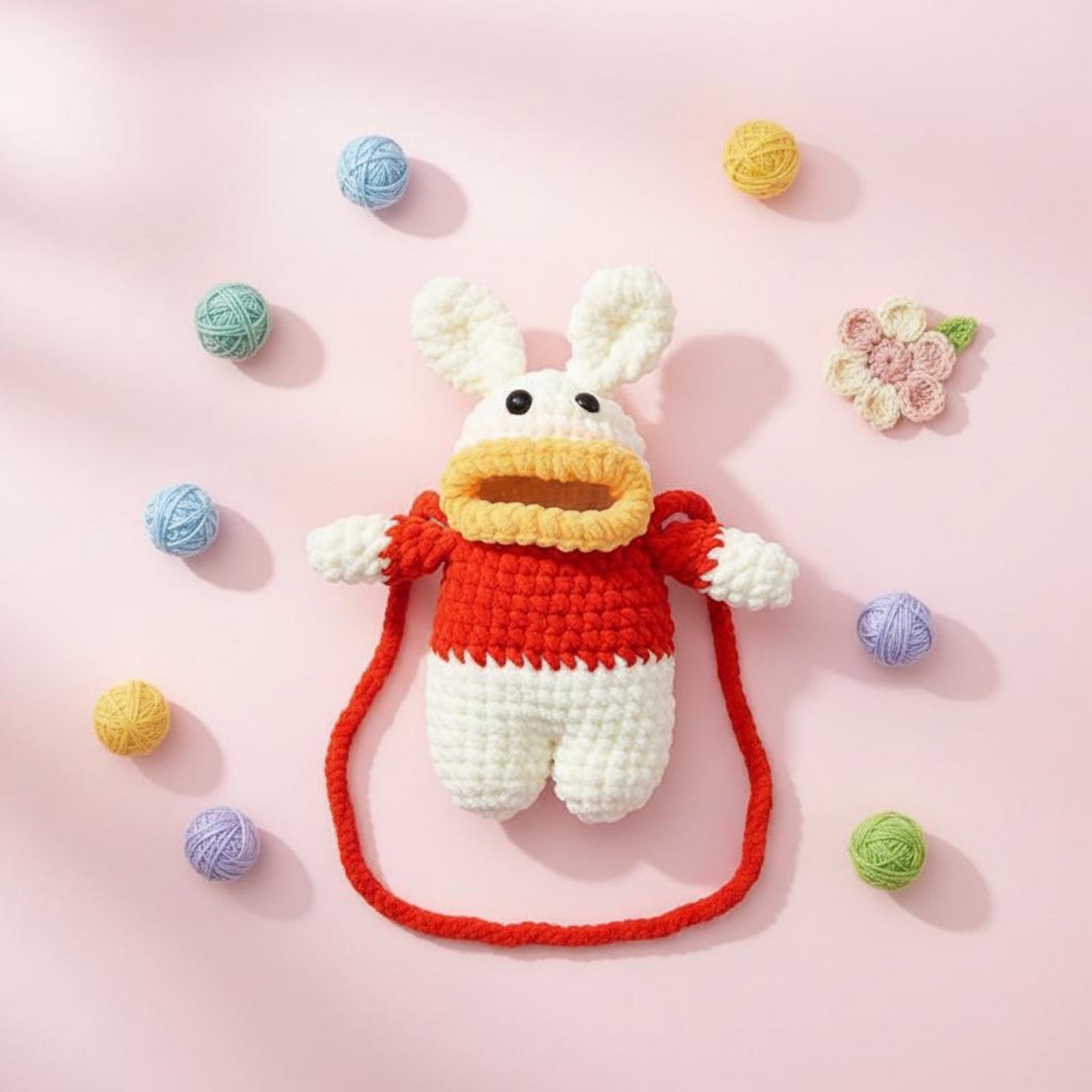 Crochet Frog Phone Bag Crochet - Google Pixel 9 ulasan dan harga