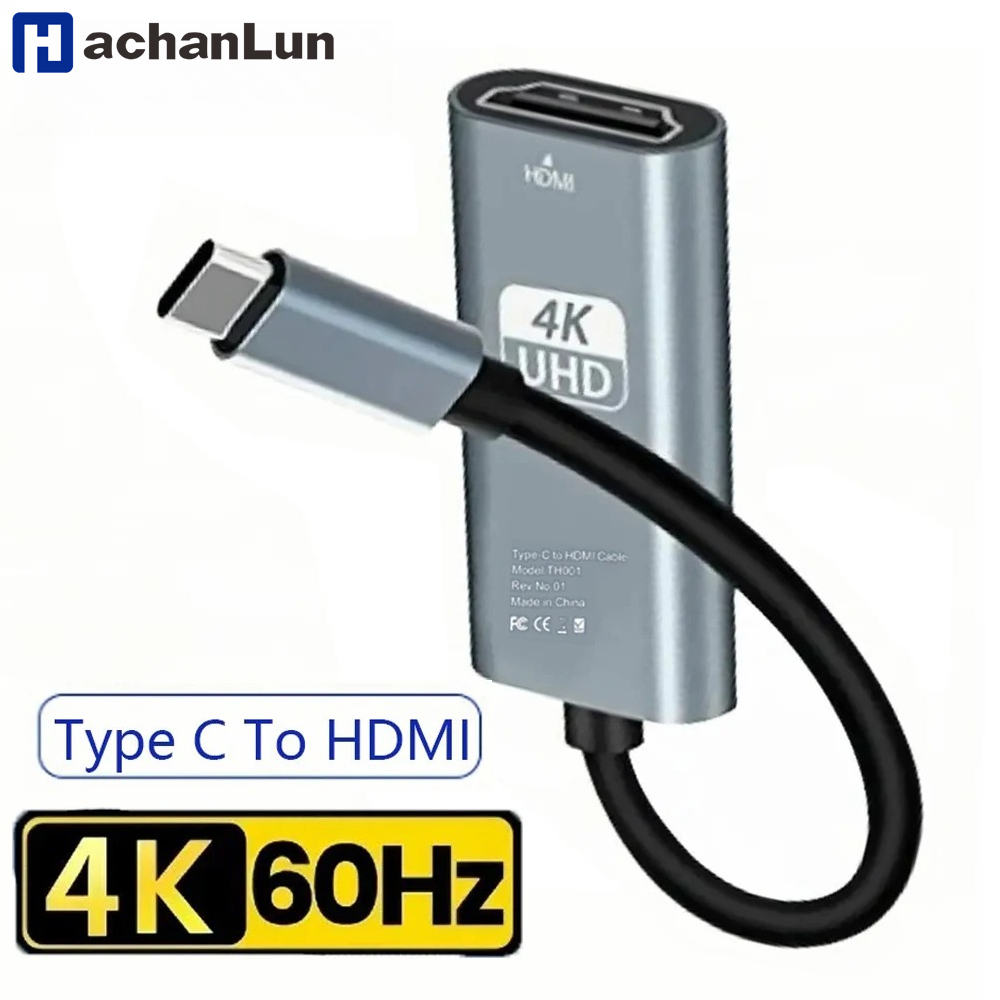 Hdmi Phone Adapter - 4K 60Hz Type C to HDMI