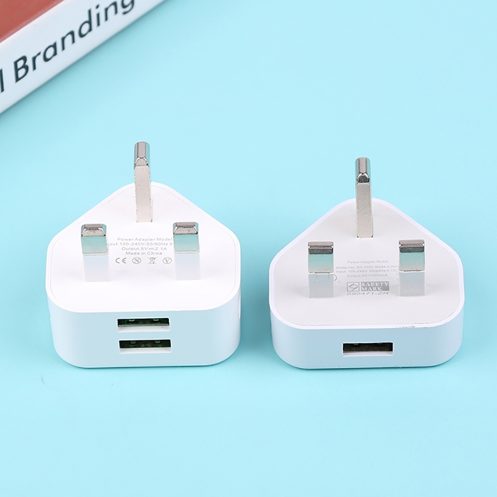 2in1 USB UK Plug 3 Pin Wall Ch - Phone Accessories Vivo ulasan dan harga