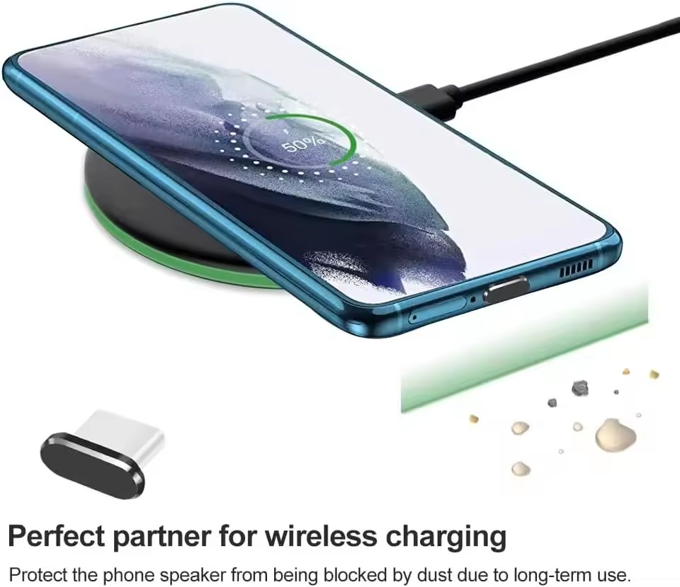 4Pcs USB C Dust Plug With Clea - Usb C Hub ulasan dan harga