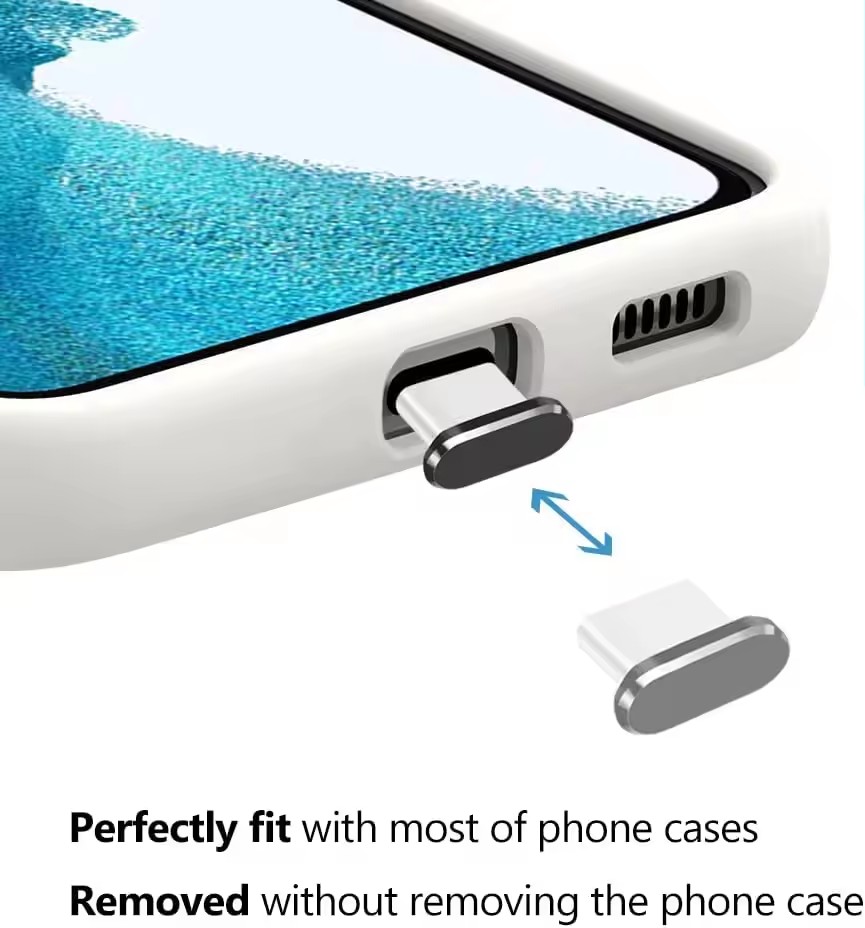 4Pcs USB C Dust Plug With Clea - Usb C Hub ulasan dan harga