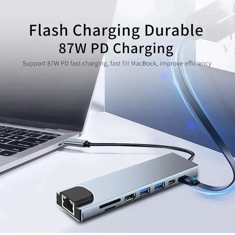 USB C Hub 3/7/8/11in1 7in2 Typ - Hdmi Phone Adapter ulasan dan harga