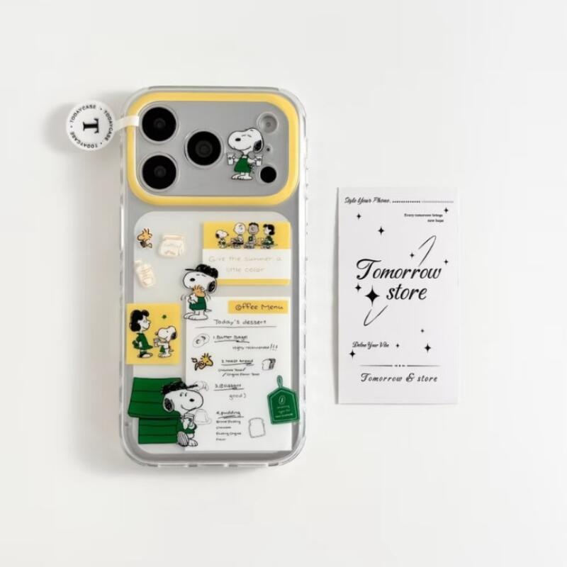 Snoopy Phone Case Kawaii Coffe - Phone Accessories From China ulasan dan harga