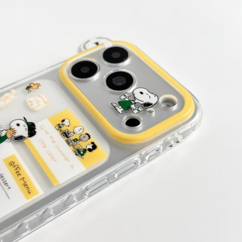 Snoopy Phone Case Kawaii Coffe - Phone Accessories From China ulasan dan harga