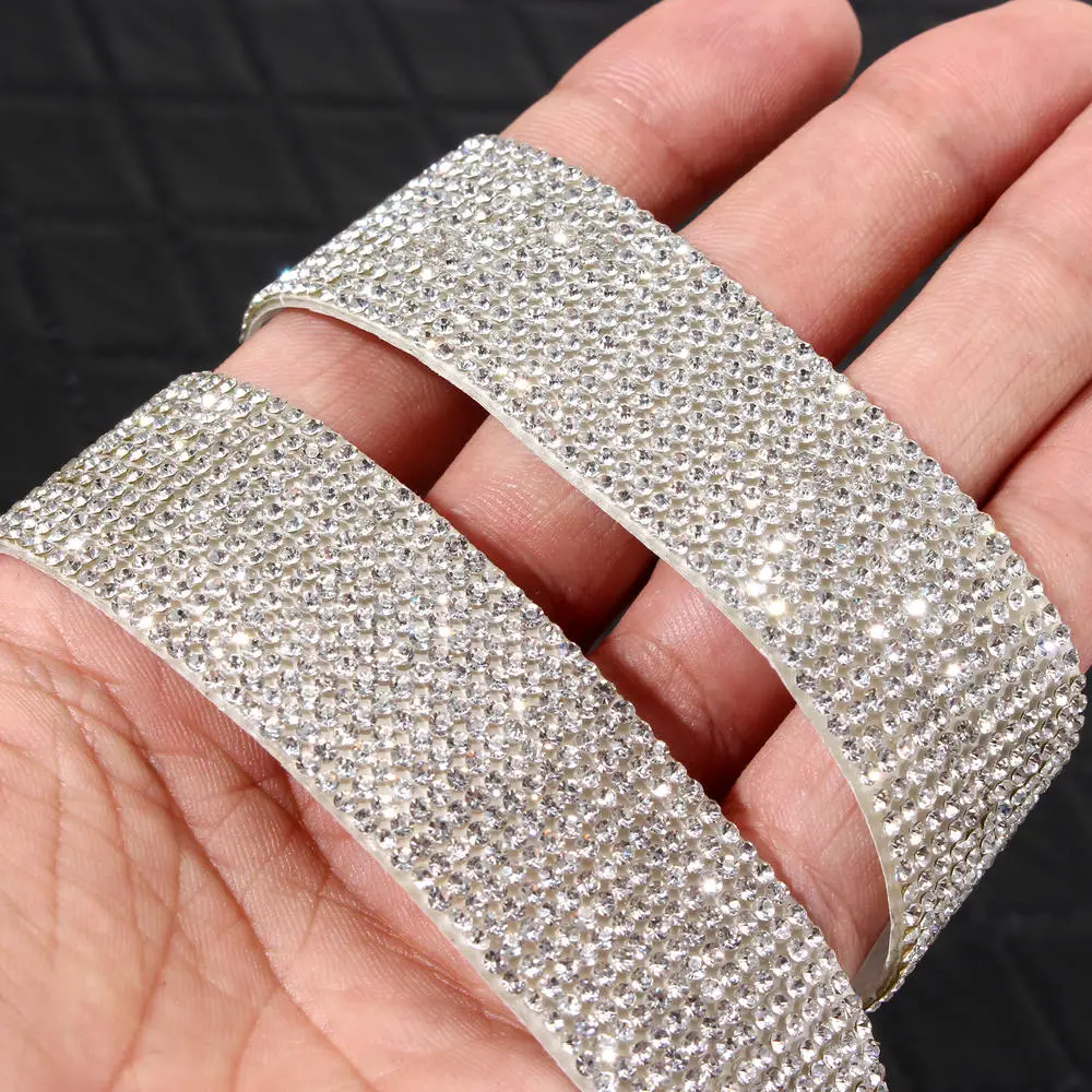 Self Adhesive Crystal Rhinesto - Phone Accessories For Your Car ulasan dan harga