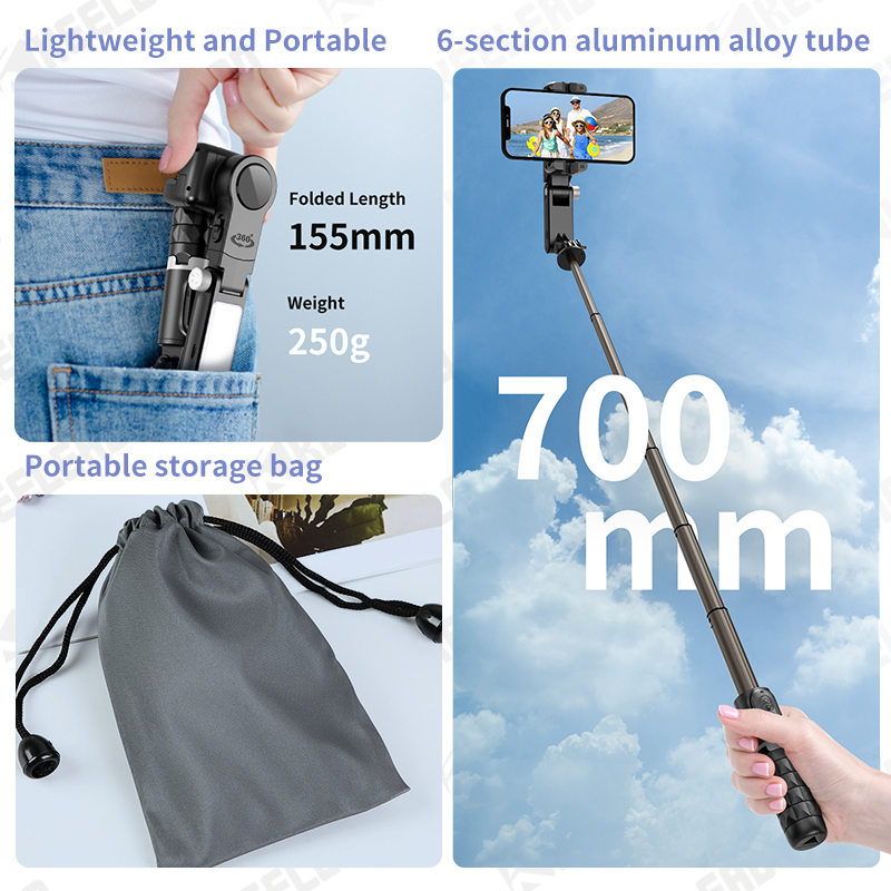 Q18 Desktop Following the Shoo - Selfie Stick Tripod ulasan dan harga
