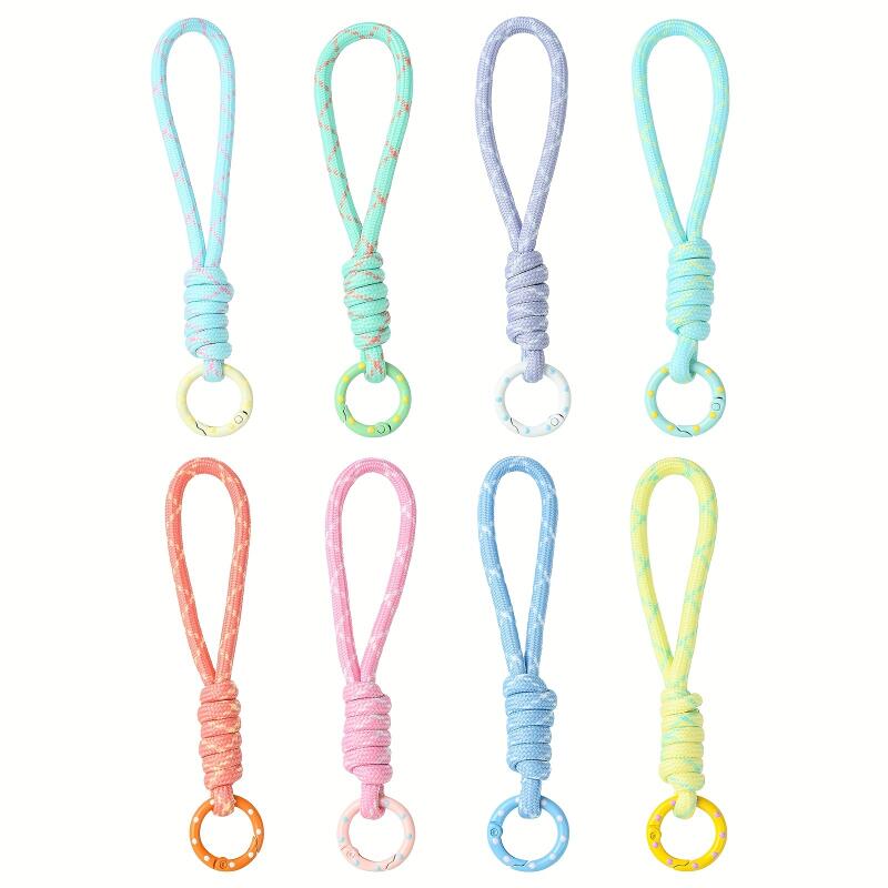 2~5pcs Colorful Braided Keycha - Phone Accessories Holder Car ulasan dan harga