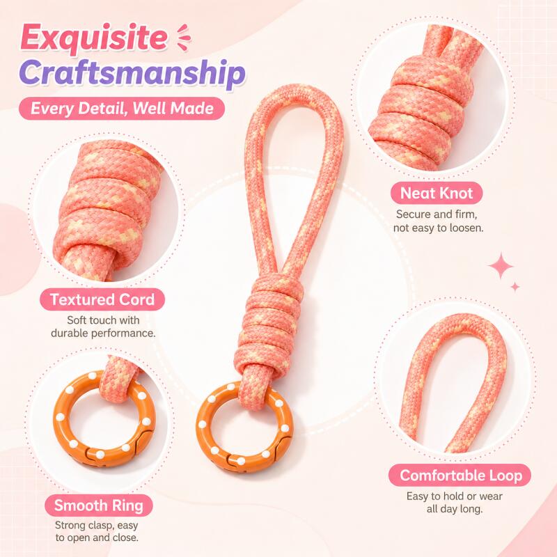 2~5pcs Colorful Braided Keycha - Phone Accessories Holder Car ulasan dan harga