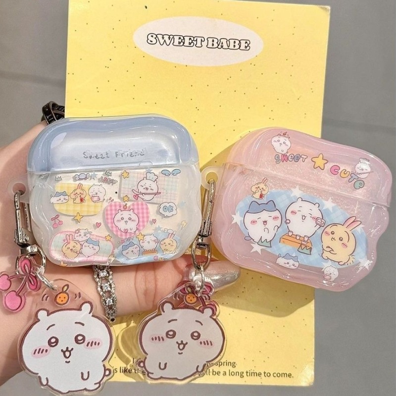Chiikawaed Cute Protective Cas - Airpod Case Cover ulasan dan harga