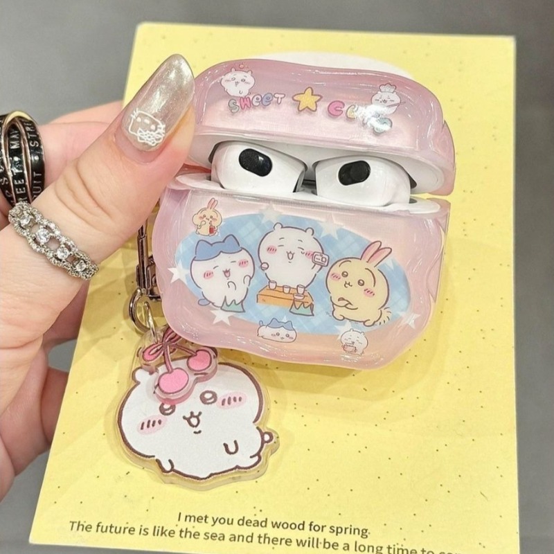 Chiikawaed Cute Protective Cas - Airpod Case Cover ulasan dan harga