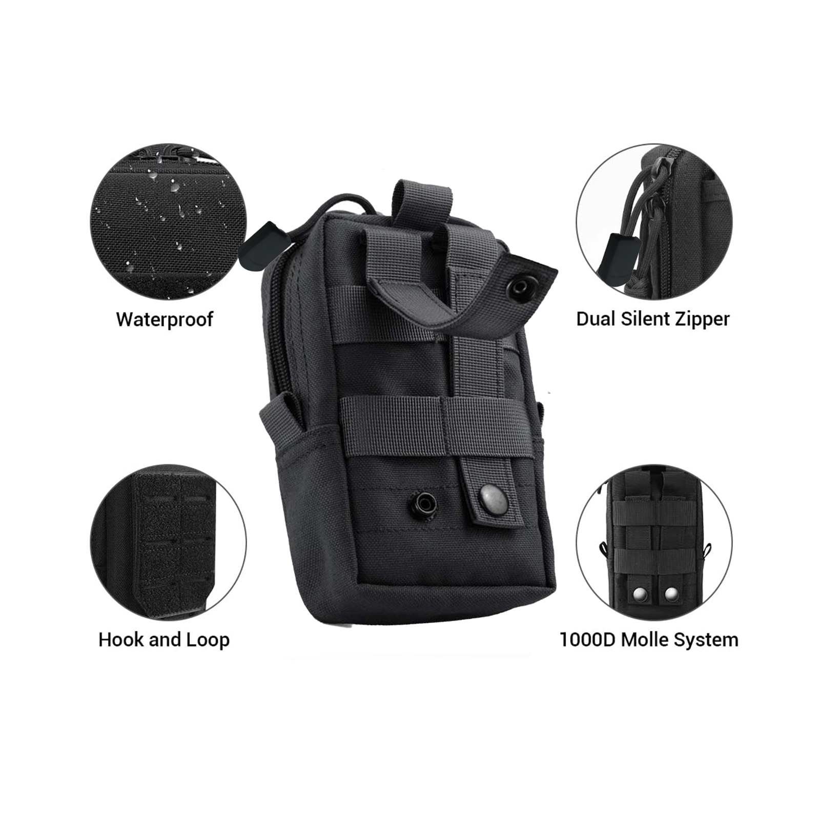 Tactical Molle Pouch Waist Bag - Phone Accessories Organizer ulasan dan harga