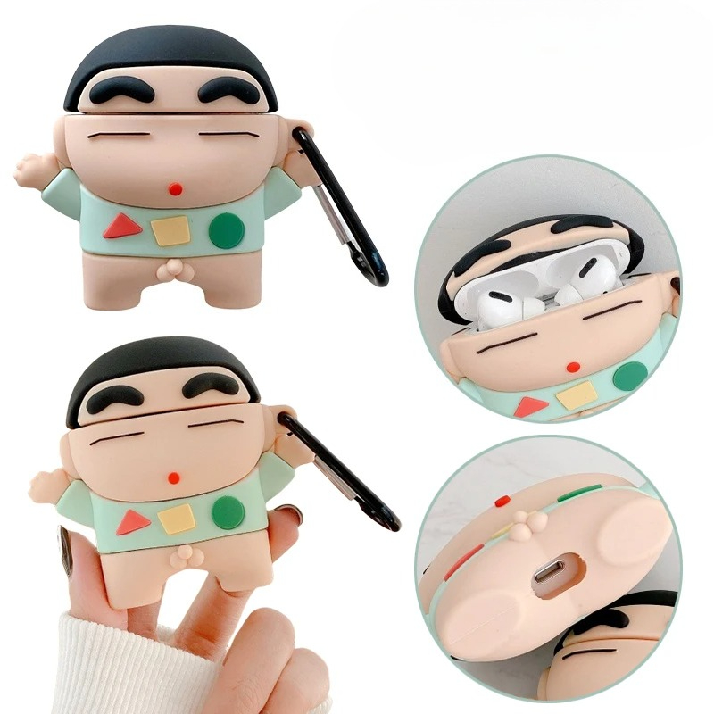 Cartoon Crayon Shinchans Earph - Airpod Case Cover ulasan dan harga