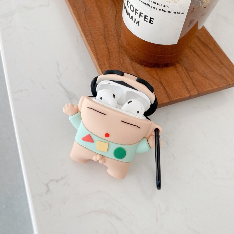 Cartoon Crayon Shinchans Earph - Airpod Case Cover ulasan dan harga
