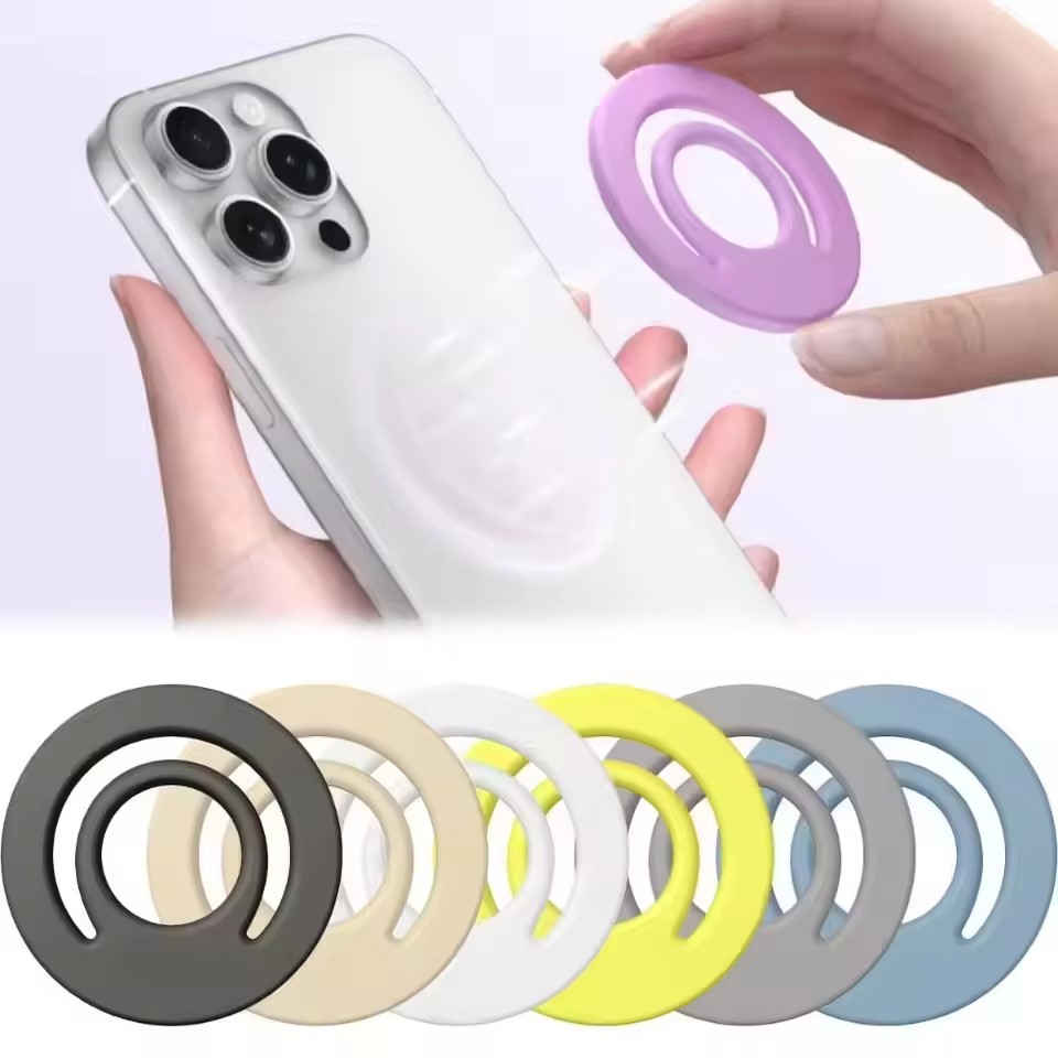 Magnetic Silicone Stand Finger - Phone Accessories Crochet ulasan dan harga