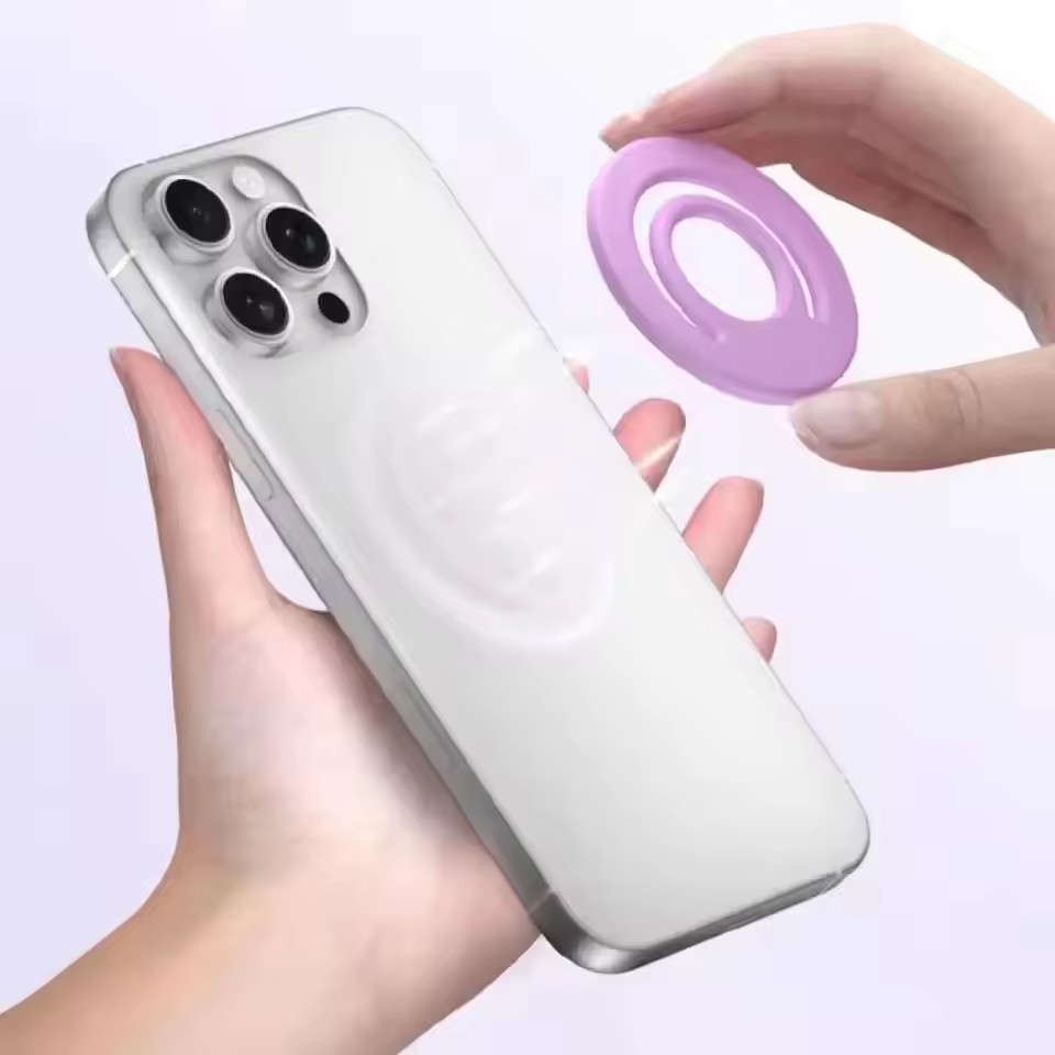 Magnetic Silicone Stand Finger - Phone Accessories Crochet ulasan dan harga