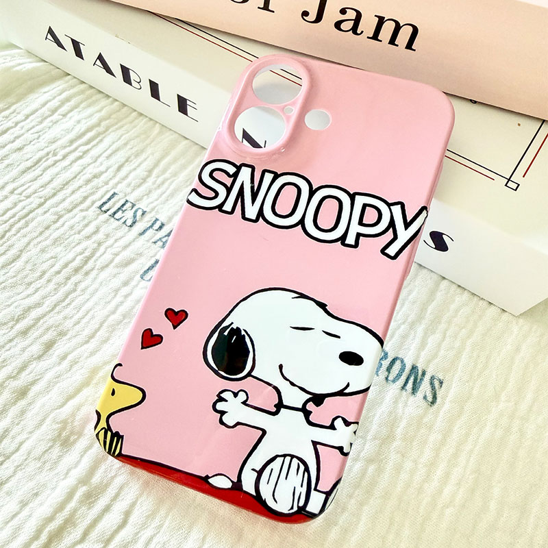 Snoopy Phone Case Kawaii Pink  - Phone Accessories From China ulasan dan harga