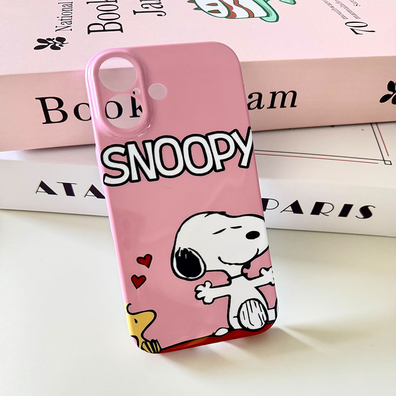 Snoopy Phone Case Kawaii Pink  - Phone Accessories From China ulasan dan harga