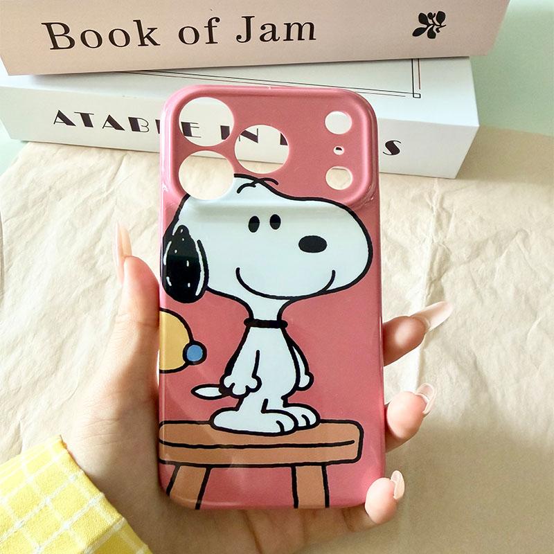 Snoopy Phone Case Kawaii Pink  - Phone Accessories From China ulasan dan harga
