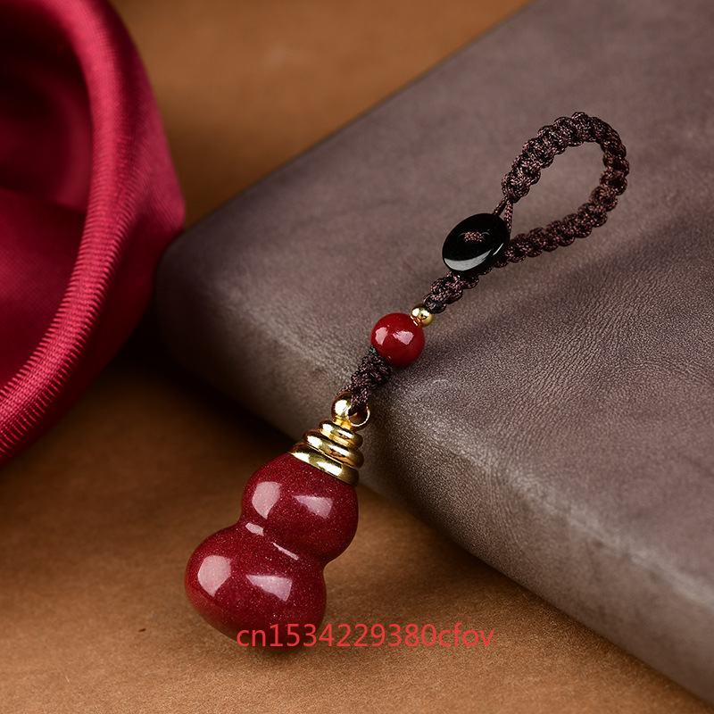 Luxury Red Cinnabar The Gourd  - Phone Accessories Red ulasan dan harga