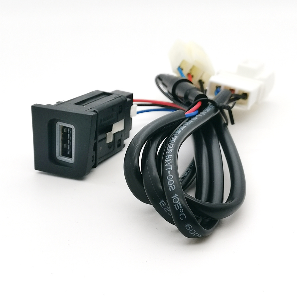 1PC Red LED Car Phone Charger  - Phone Accessories Red ulasan dan harga