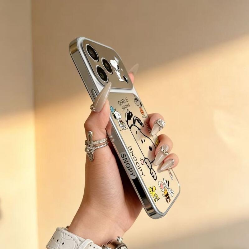 Snoopy Phone Case Kawaii Mirro - Phone Accessories From China ulasan dan harga