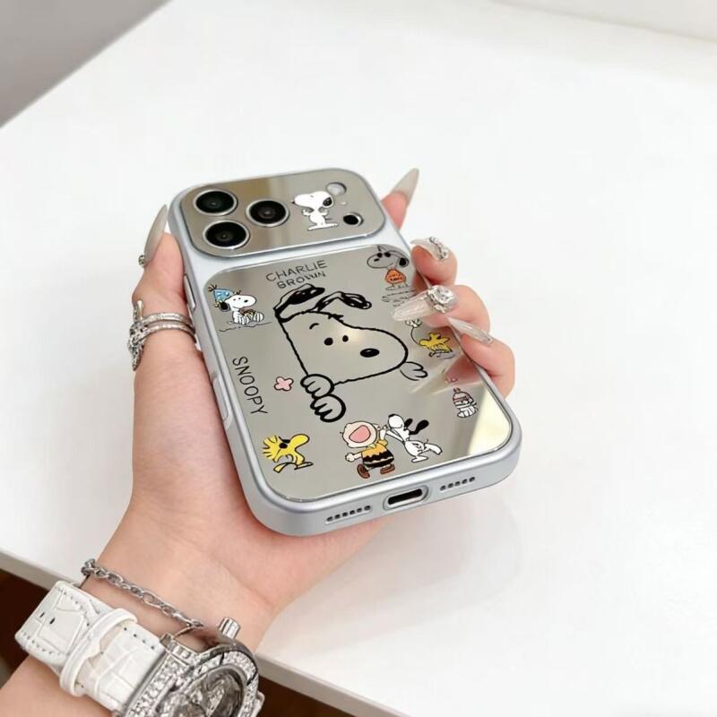Snoopy Phone Case Kawaii Mirro - Phone Accessories From China ulasan dan harga