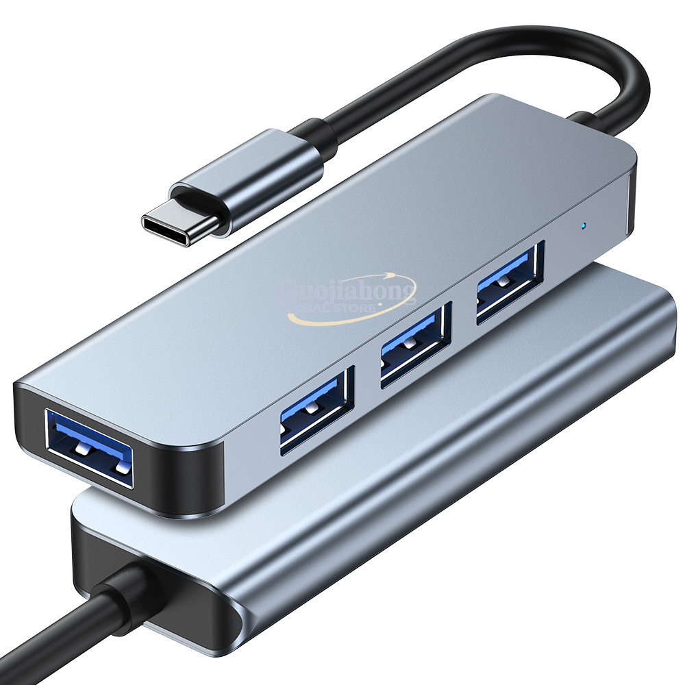 Hot-selling USB-C 4-port hub,  - Usb C Hub ulasan dan harga