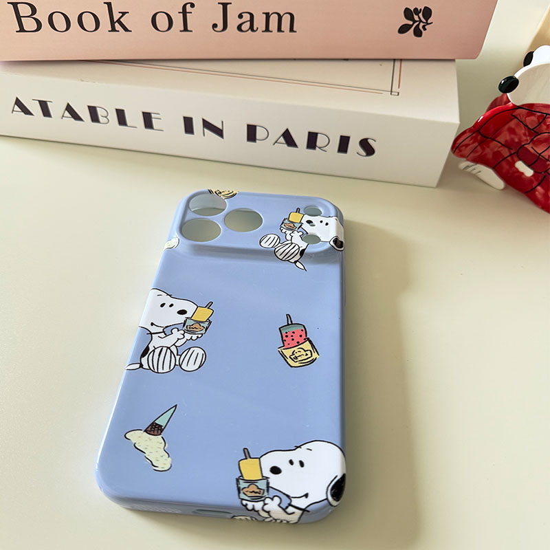 Snoopy Phone Case Kawaii Blue  - Phone Accessories From China ulasan dan harga