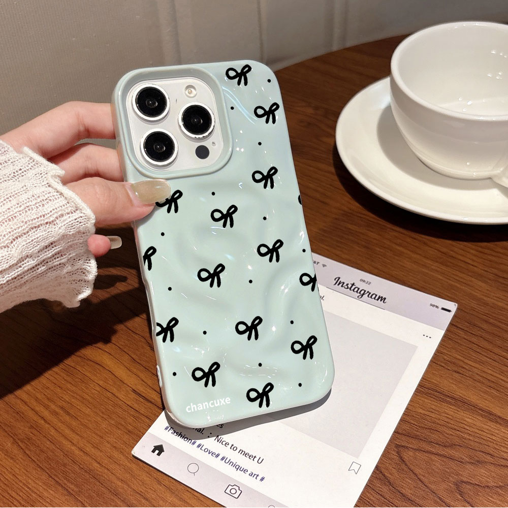 3D Water Ripple Red Heart Prin - Phone Accessories Red ulasan dan harga