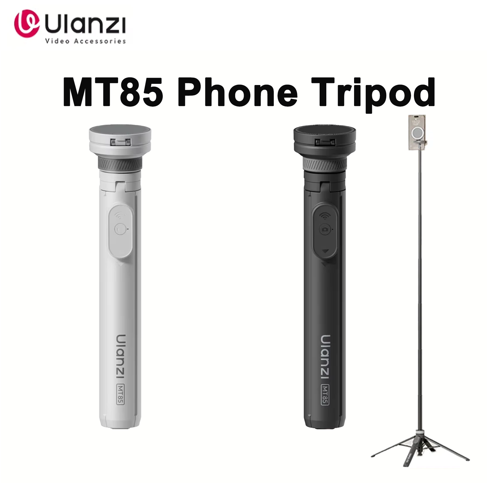 Original Ulanzi MT85 Magnetic  - Selfie Stick Tripod ulasan dan harga