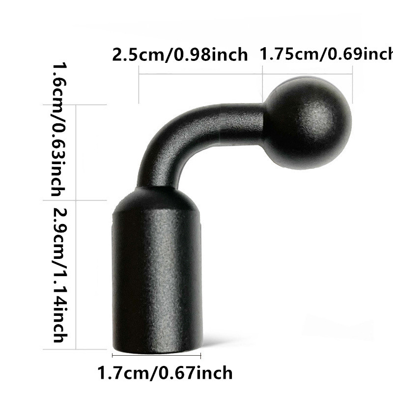 Aluminum Alloy 17mm Ball for H - Selfie Stick Tripod ulasan dan harga