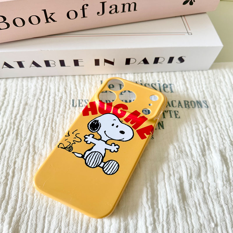 Snoopy Phone Case Kawaii Yello - Phone Accessories From China ulasan dan harga
