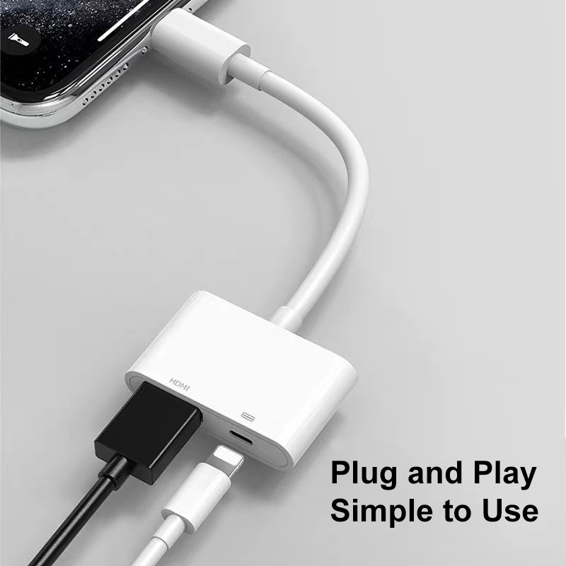 2020 New 4K 1080P 8Pin Convert - Hdmi Phone Adapter ulasan dan harga