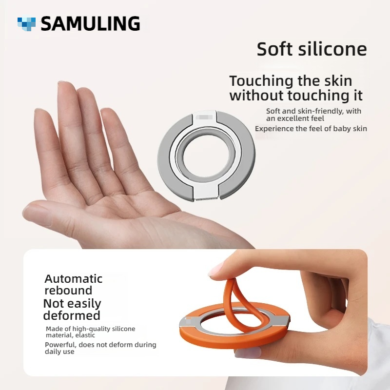 Double-Sided Magnetic Silicone - Phone Accessories Crochet ulasan dan harga