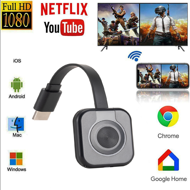 Wireless WiFi Projector Audio  - Hdmi Phone Adapter ulasan dan harga