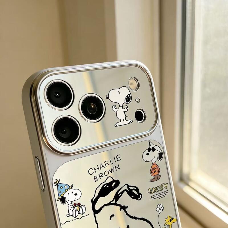 Snoopy Phone Case Kawaii Mirro - Phone Accessories From China ulasan dan harga