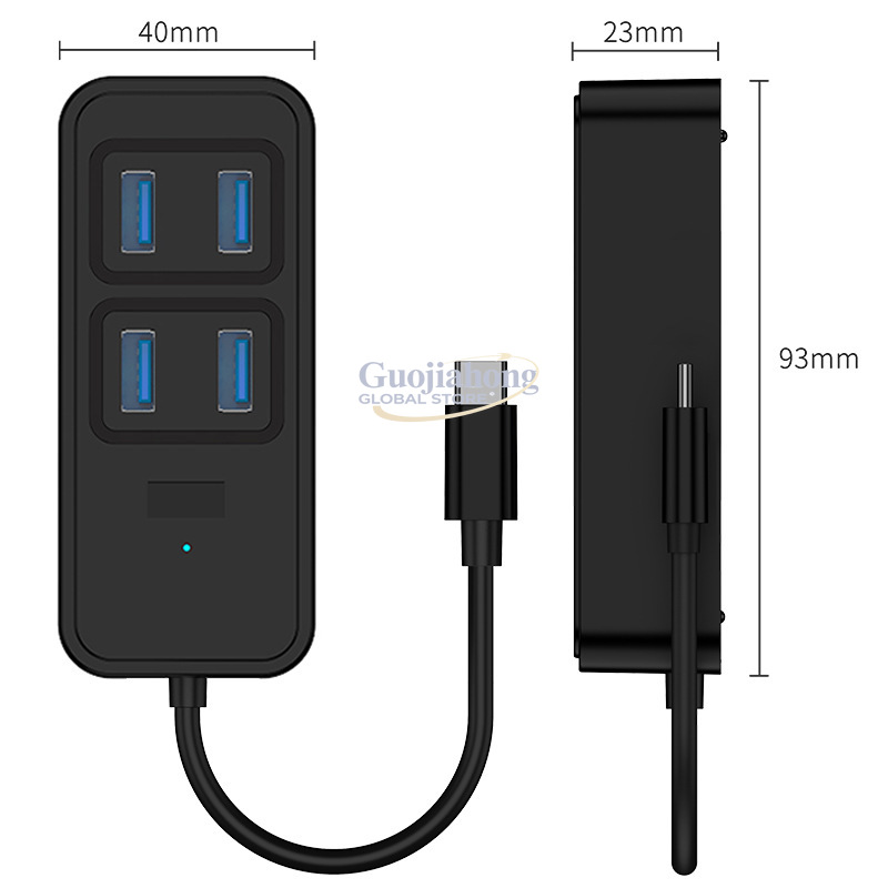 Cross-border USB3.0 hub, USB i - Usb C Hub ulasan dan harga