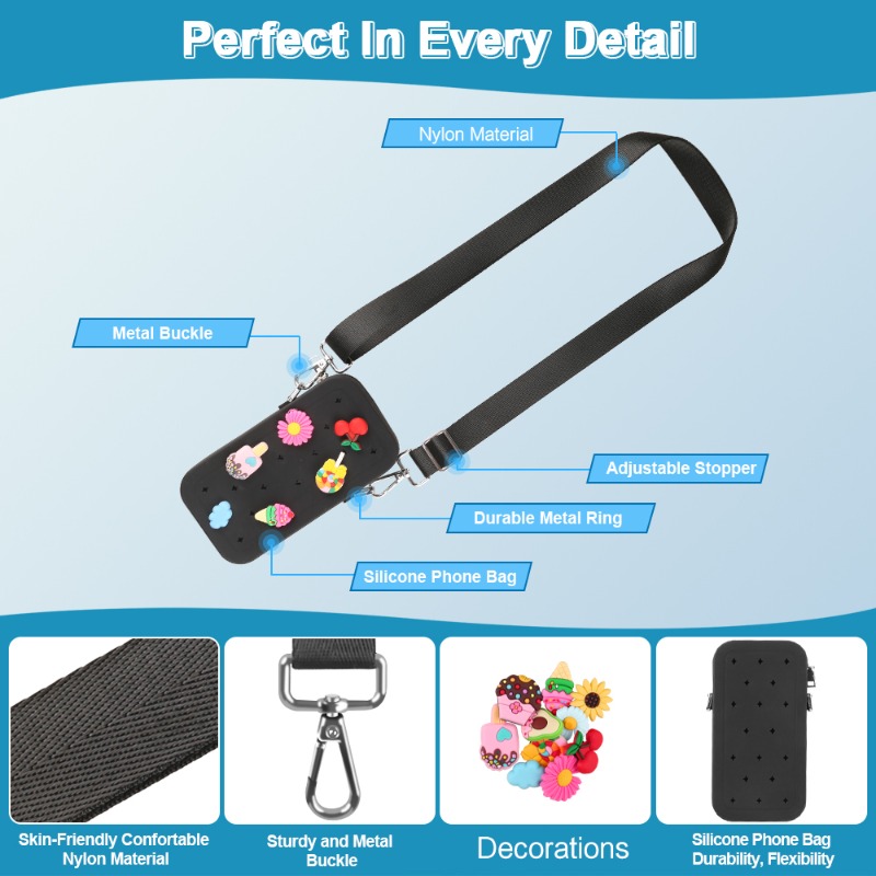 Multifunction Portable Silicon - Phone Accessories Organizer ulasan dan harga