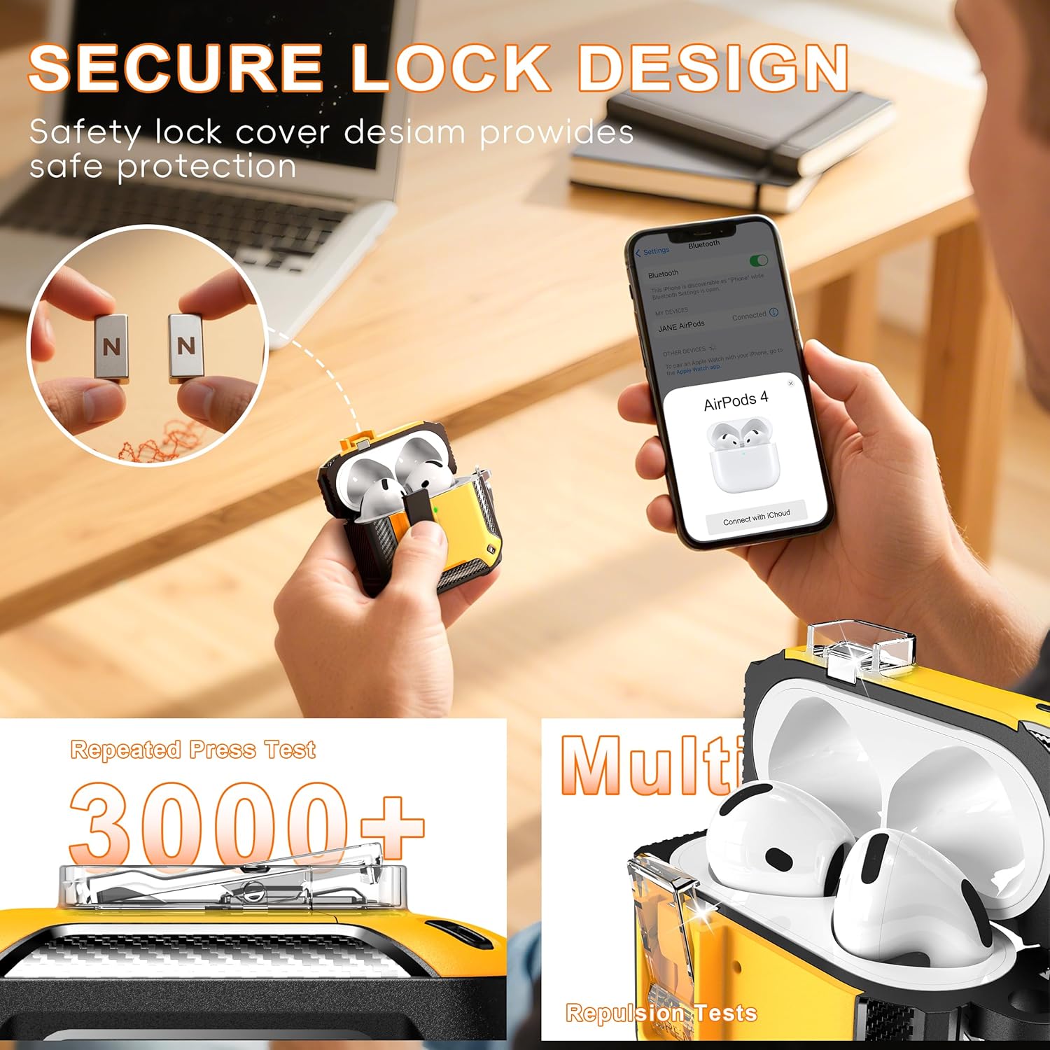 for AirPod 4 Case Carbon Fiber - Airpod Case Cover ulasan dan harga