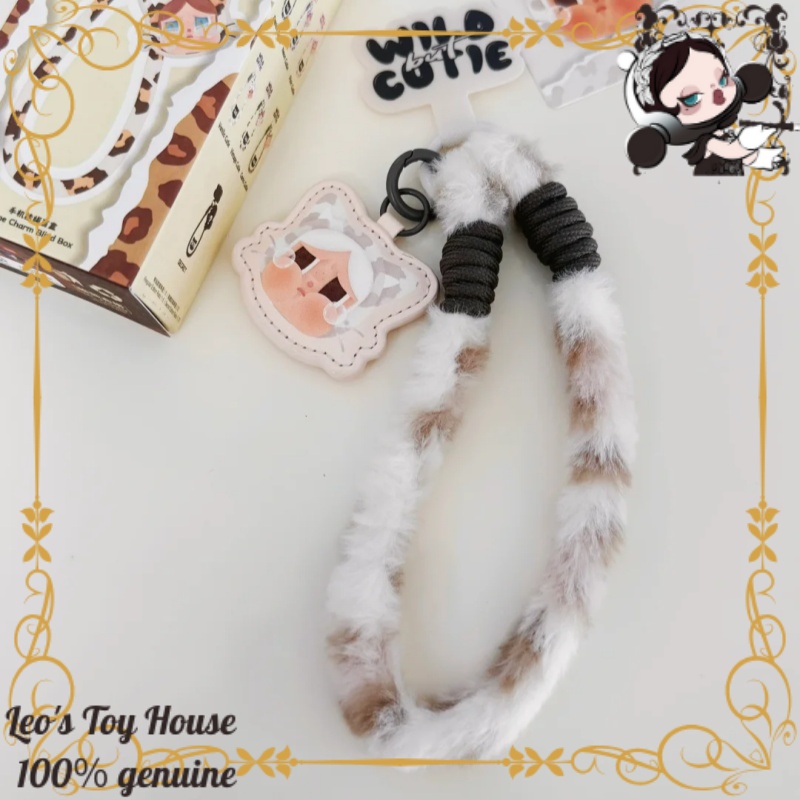 POPMART CRYBABY Leopard Cat Se - Phone Accessories From China ulasan dan harga