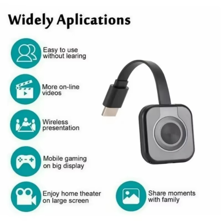 ‌WiFi Receiver Audio Video Tra - Hdmi Phone Adapter ulasan dan harga