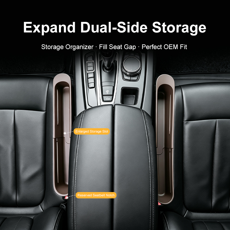 ABS Adjustment Car Seat Gap St - Phone Accessories Organizer ulasan dan harga