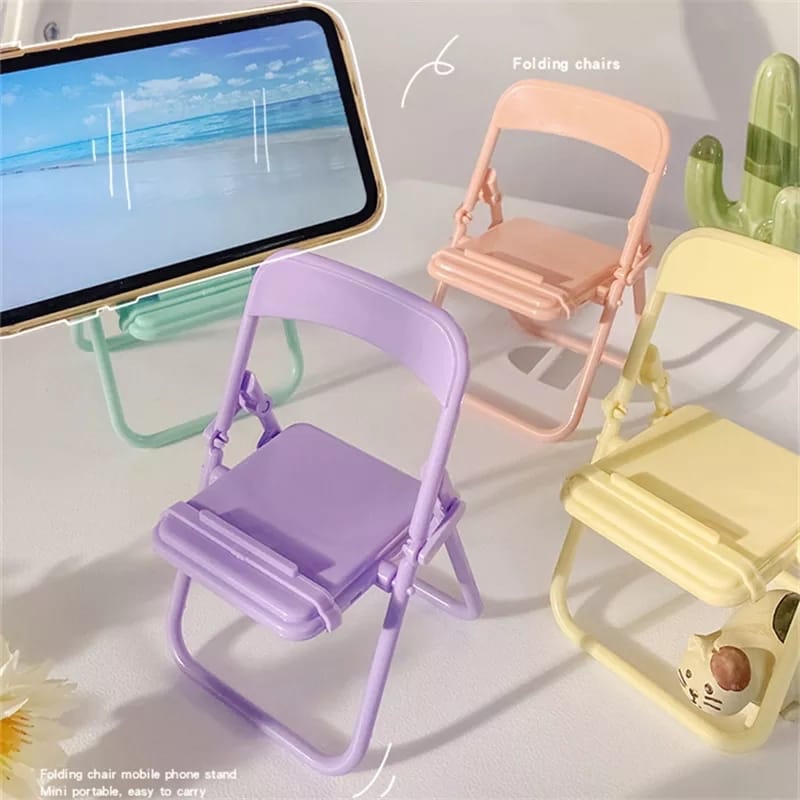 Cute Chair Phone Holder Stand  - Phone Accessories Organizer ulasan dan harga