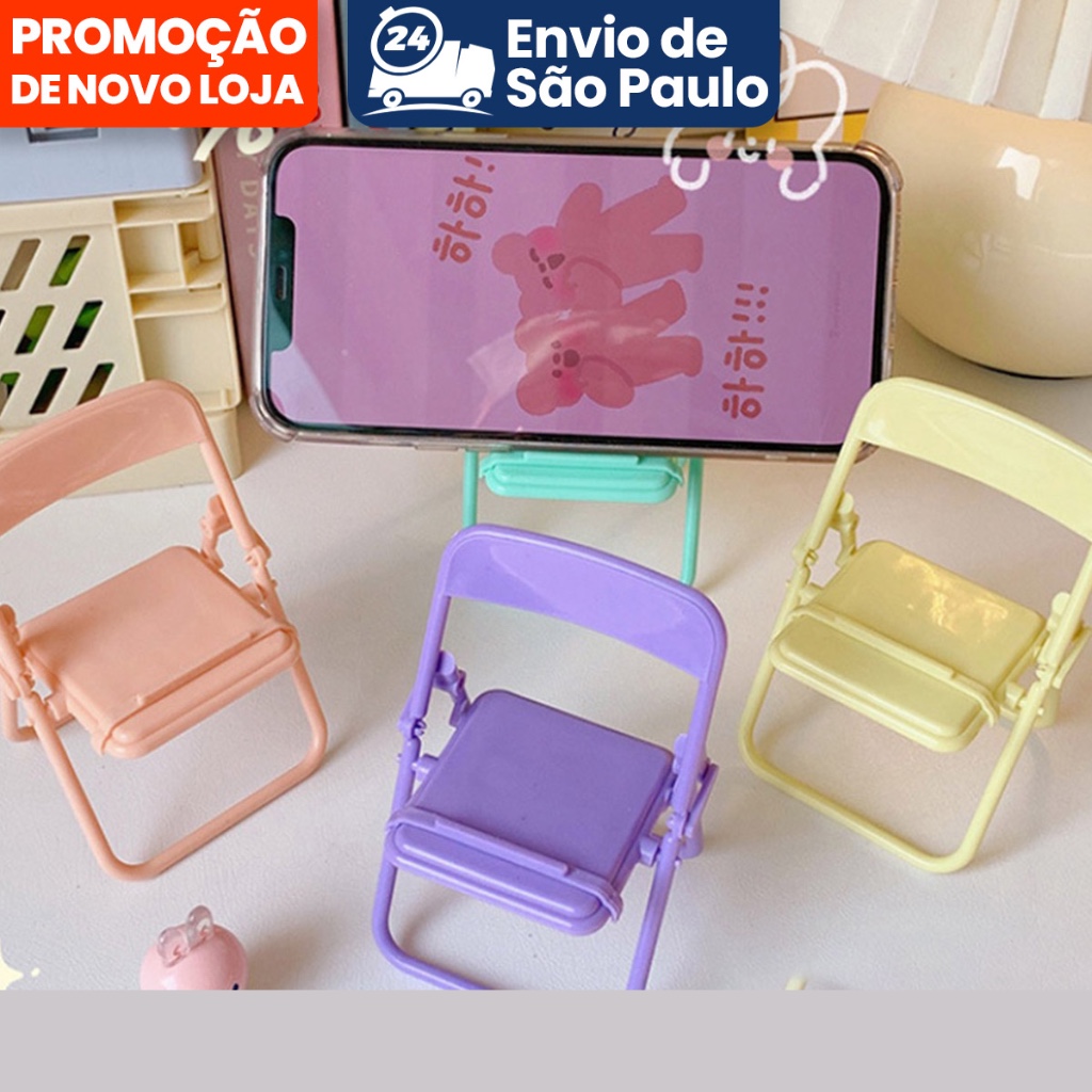 Cute Chair Phone Holder Stand  - Phone Accessories Organizer ulasan dan harga