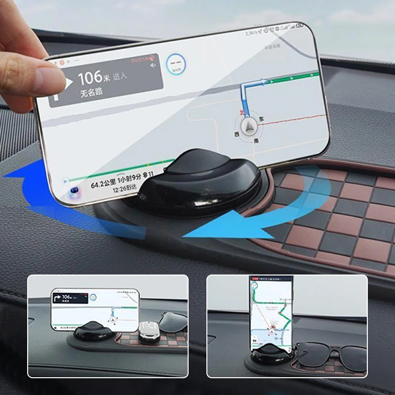 2‑in‑1 360° Rotatable Car Phon - Phone Accessories For Your Car ulasan dan harga