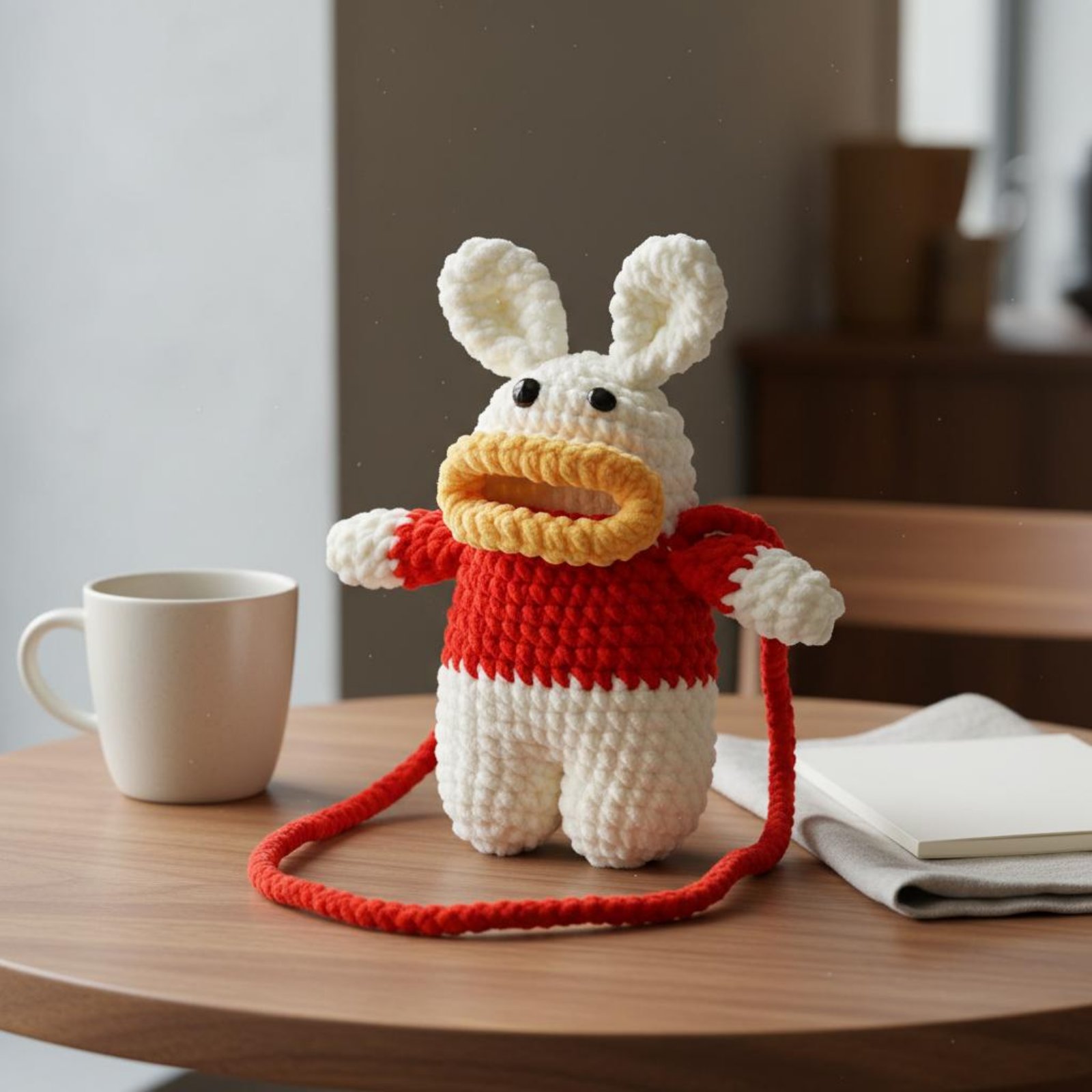 Crochet Frog Phone Bag Crochet - Phone Accessories Crochet ulasan dan harga