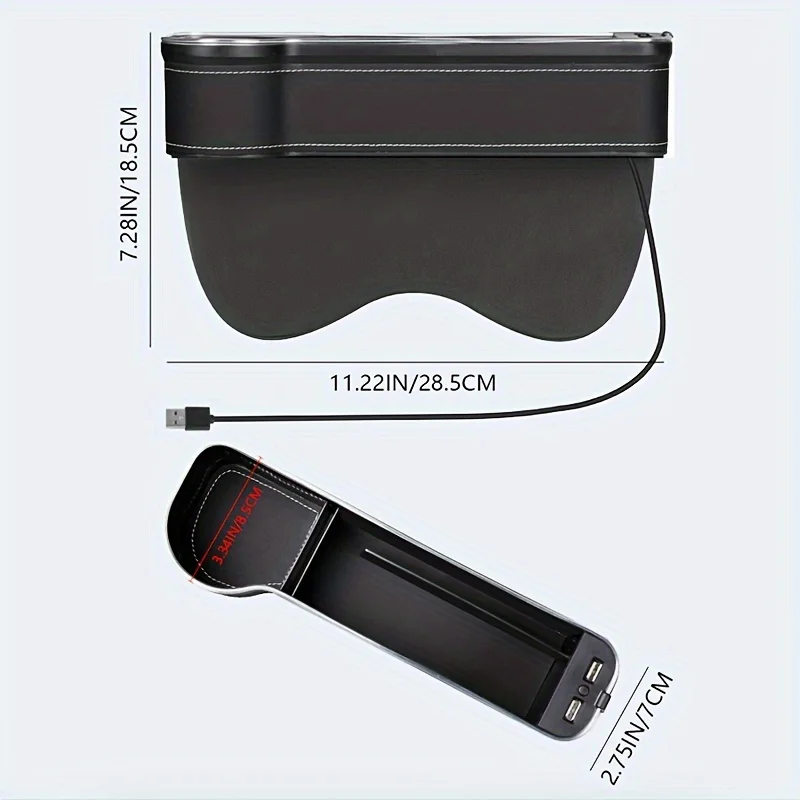 2-In-1 Car Seat Gap Organizer  - Phone Accessories Organizer ulasan dan harga
