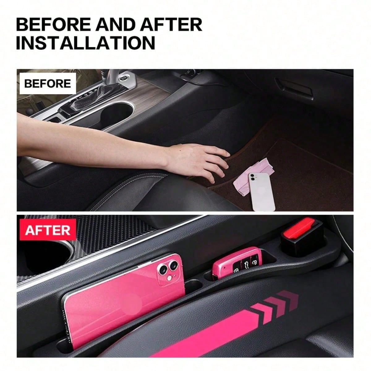Car Seat Gap Filler Side Seam  - Phone Accessories Crochet ulasan dan harga