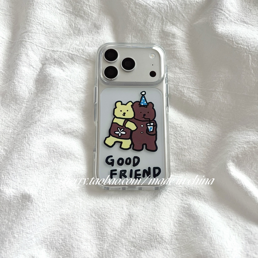 Korean Ins Cute Yellow & Brown - Yellow Phone Accessories ulasan dan harga